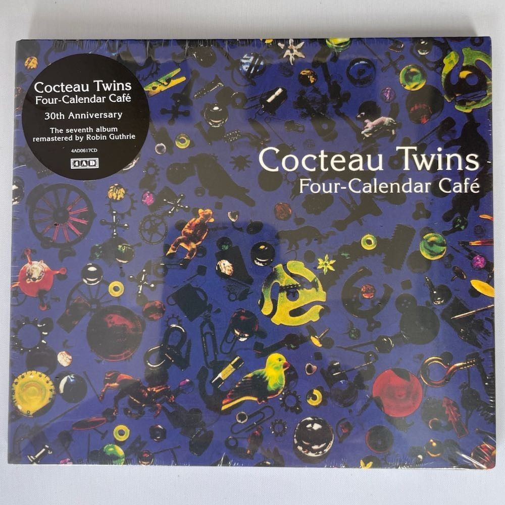 Cocteau Twins – Four Calendar Café – CD, Remastered, 4AD, 2024, New, Dream Pop